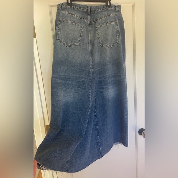 Reformation Tazz Denim Jean Maxi Skirt - Picture 5 of 16